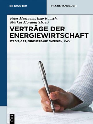 cover image of Verträge der Energiewirtschaft